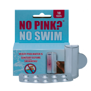 No Pink? No Swim - Pool Water Test - 10 Tests