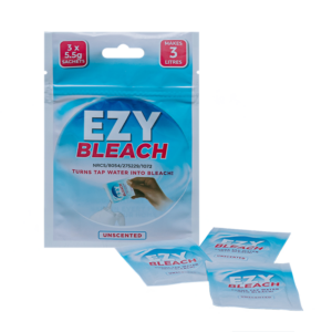 Ezy Bleach - Turn Tap Water to Bleach - Unscented - 3 Pack