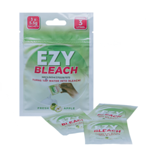 Ezy Bleach - Turn Tap Water to Bleach - Apple - 3 Pack